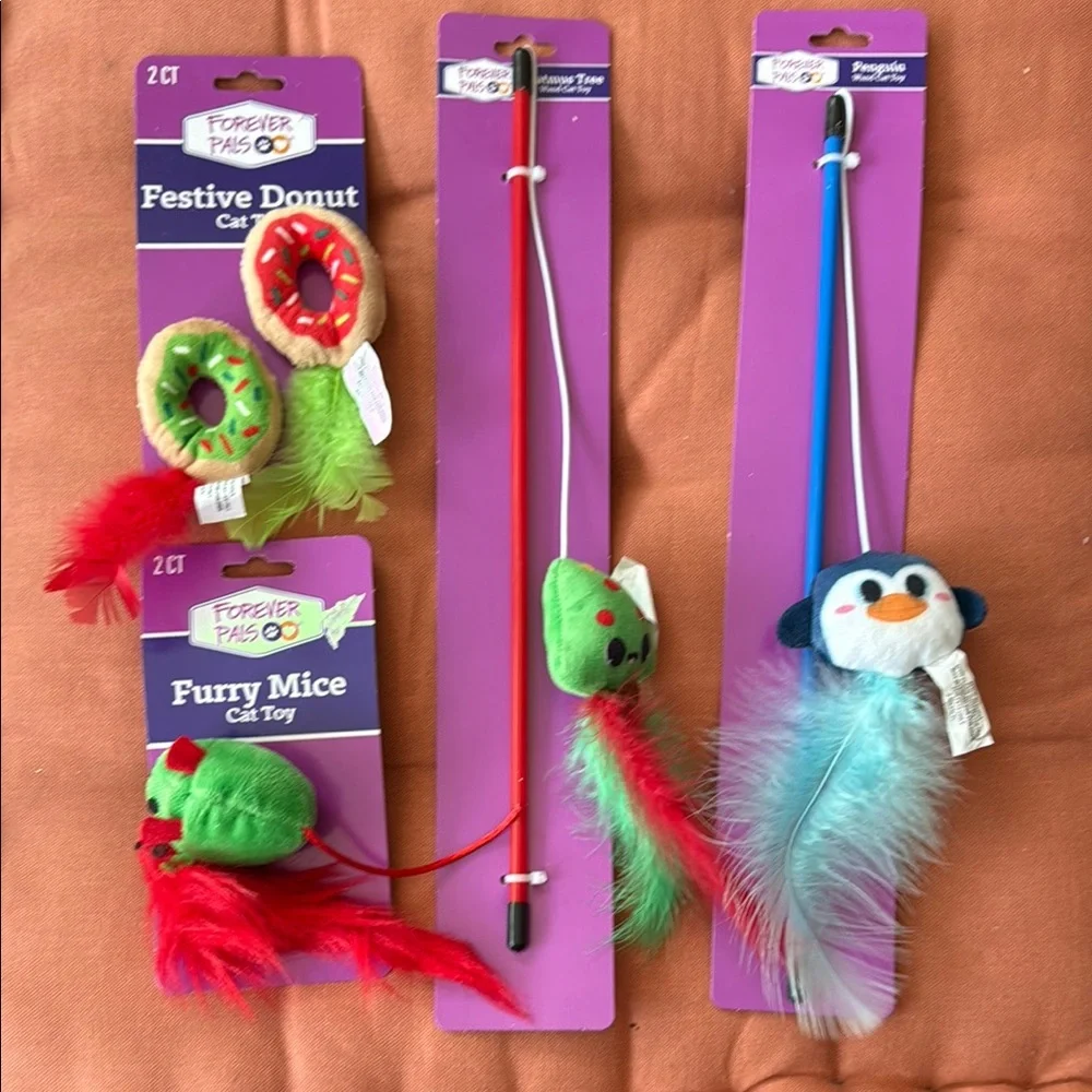 Set/4 Cat Toys